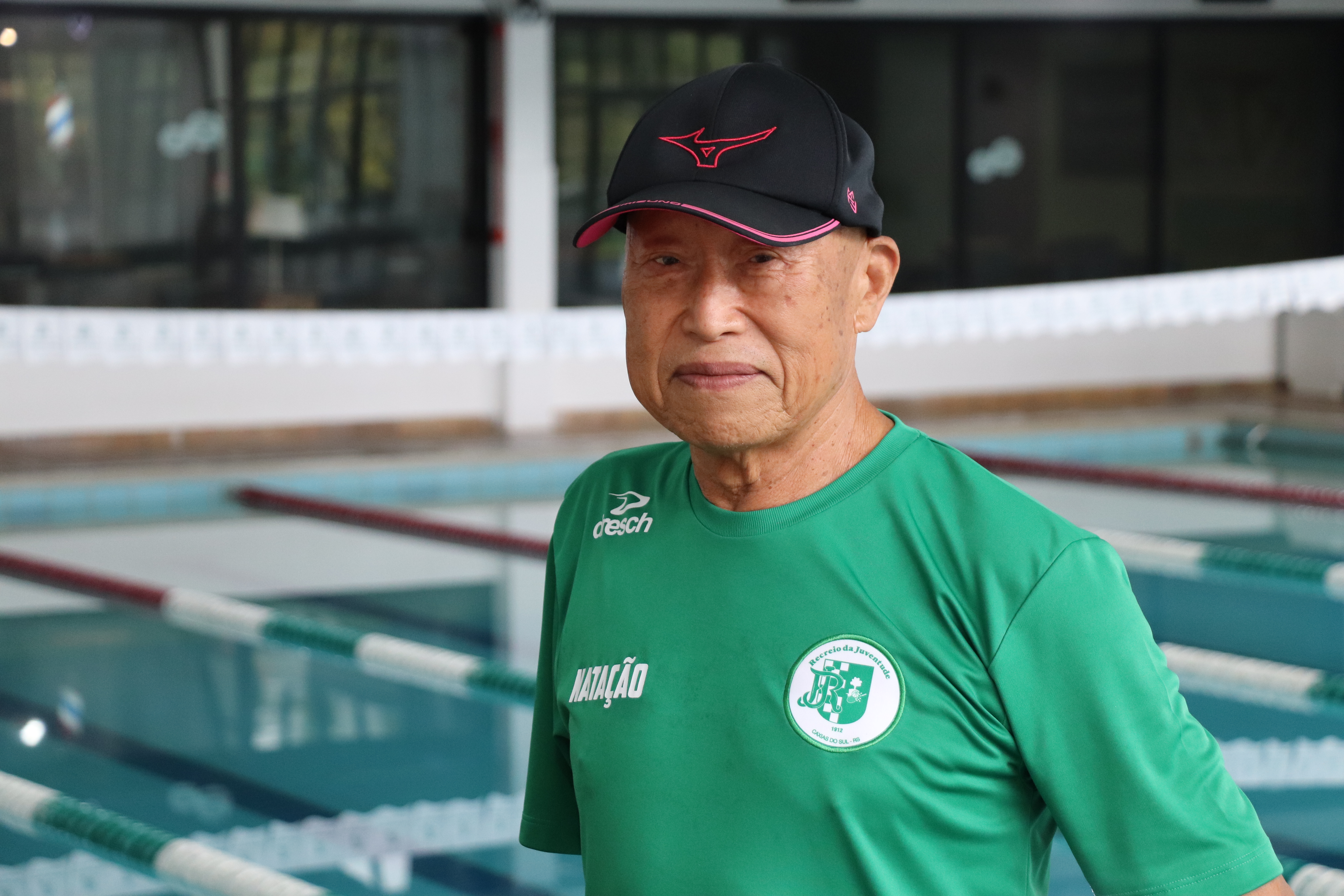 O exemplo de Osamu Takarada: aos 82 anos, nadador do Recreio da Juventude disputará Mundial Máster, em Doha