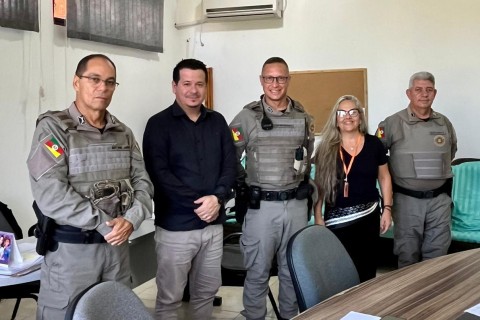 Segurança nas escolas é pauta de reunião entre Brigada Militar e secretarias de educação no Litoral Norte