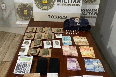 Ações da Brigada Militar resultam na prisão de quatro pessoas no Litoral Norte