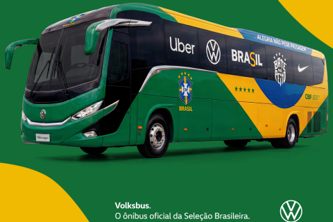 Volksbus será transporte da Seleção Brasileira rumo ao hexa