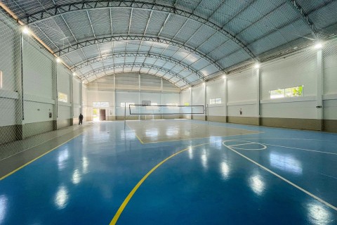 Finalizada obra de reconstrução do Ginásio Fernando Ferrari