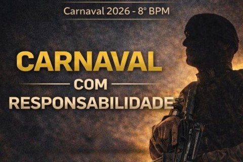 Carnaval com segurança: 8º BPM reforça policiamento e orienta foliões