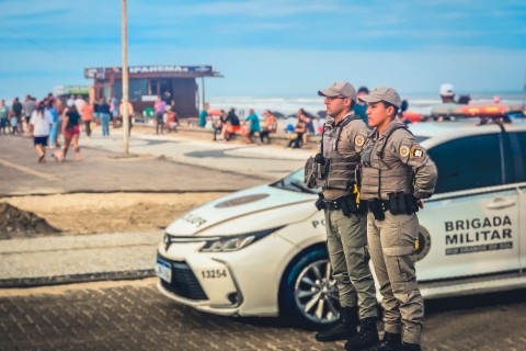 Brigada Militar reforça o policiamento no final de semana no Litoral Norte