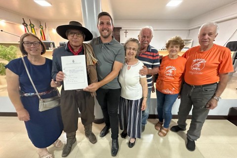 Câmara de Três Cachoeiras institui o Dia Municipal do Tropeirismo em homenagem a José Otávio Reck