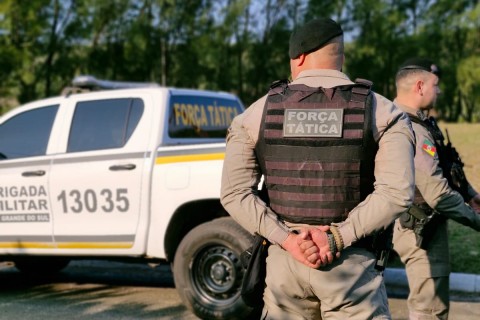 Em ação rápida, BM prende homem por roubo em Torres