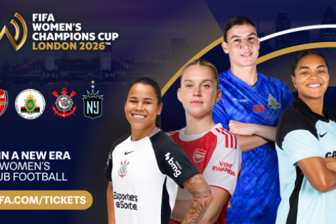 Fase final da primeira edição da Copa dos Campeões Feminina da FIFA™ chegará a torcedores de todo o mundo com união de grandes emissoras e plataformas em nova era do futebol feminino de clubes