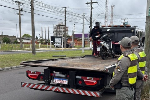BM segue com fiscalizações de motocicletas em Capão da Canoa