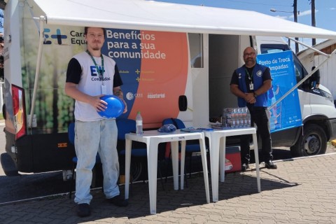 CEEE Equatorial realiza blitz e ações comunitárias em praias do Litoral Norte