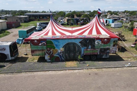 Prefeitura de Osório vai ceder ginásio para circo que teve a lona danificada com o temporal