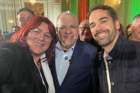 Secretária Albaniza Valim representa Três Cachoeiras em lançamento de programas para reconstrução da agricultura familiar no RS
