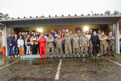 Morrinhos do Sul recebe a 89ª Corrida do Fogo Simbólico da Pátria e homenageia ex-integrantes da Brigada Militar