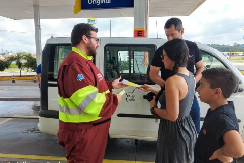 Dia D Pela Vida nas Rodovias reforça alerta nacional contra o uso do celular ao volante