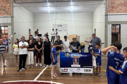 Finais do 3º Campeonato Municipal de Futsal consagram campeões em Três Cachoeiras